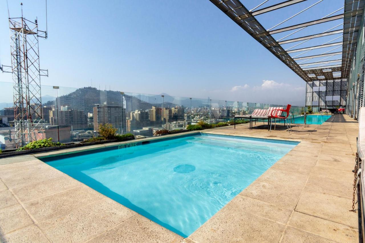 Tribeca Twin Room - Studio With Pool, Wifi, Ac Santiago Exterior photo