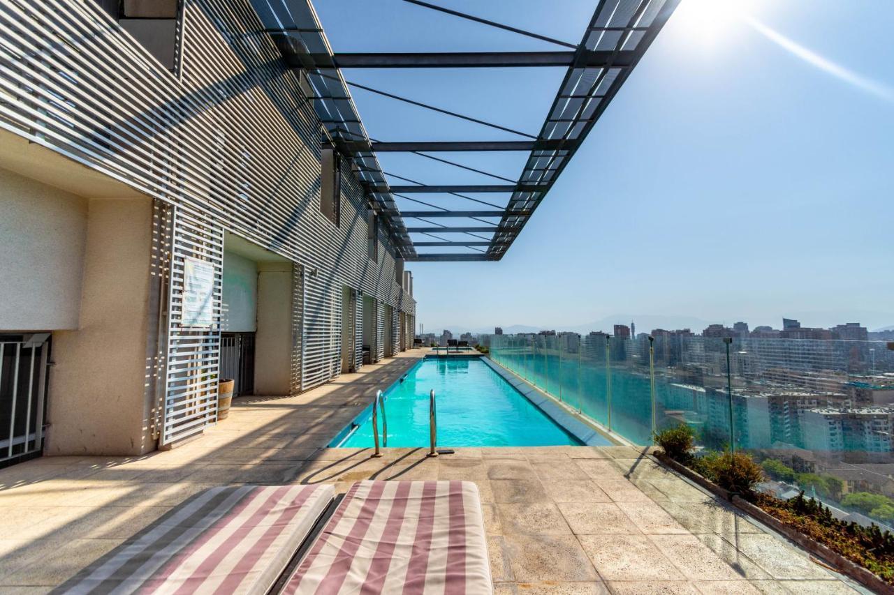 Tribeca Twin Room - Studio With Pool, Wifi, Ac Santiago Exterior photo
